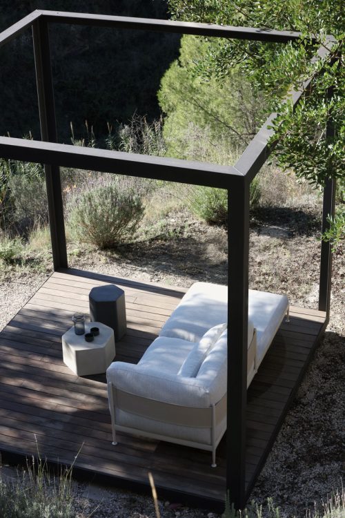 outdoor collection - high quality luxury outdoor and garden furniture - obi left chaise longue module