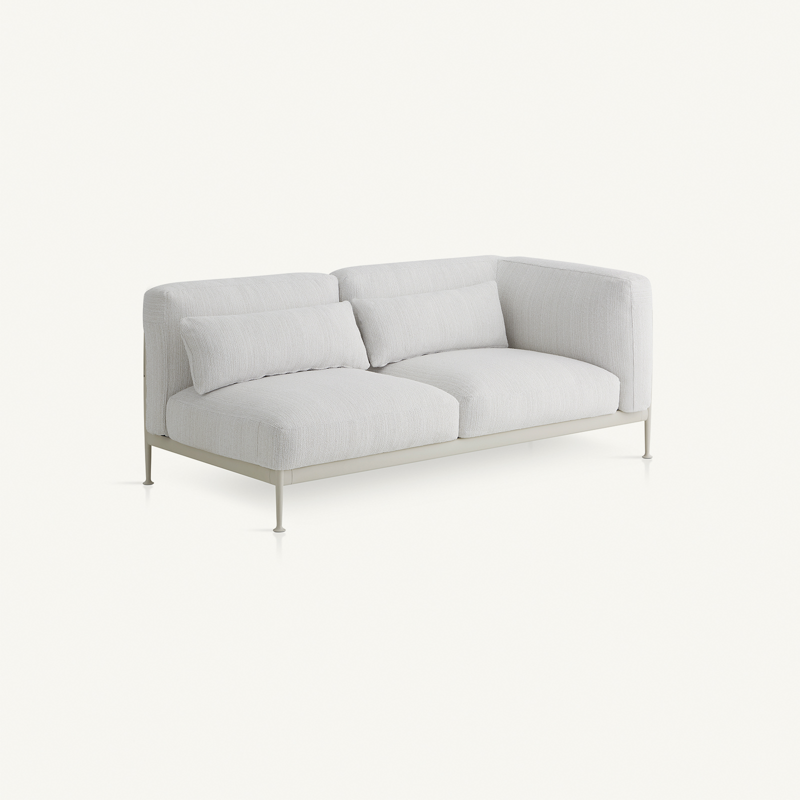 muebles de exterior - sofás - módulo lateral obi