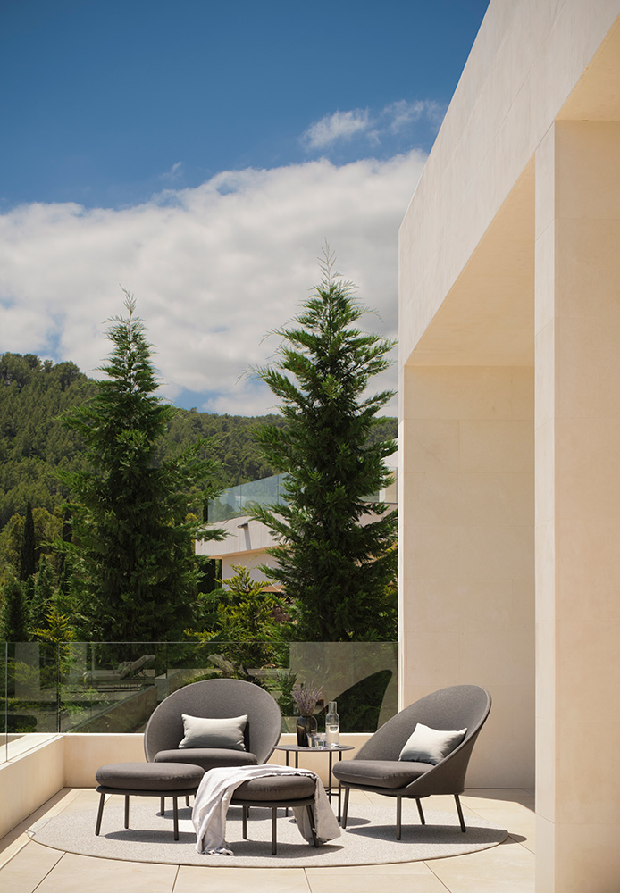 projekte - outdoor projekte - residencial - ein luxuriöses schaufenster für gartenmöbel