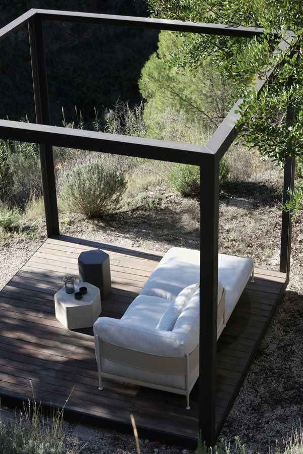 meuble d'extérieur - canapés - élément chaise longue gauche obi