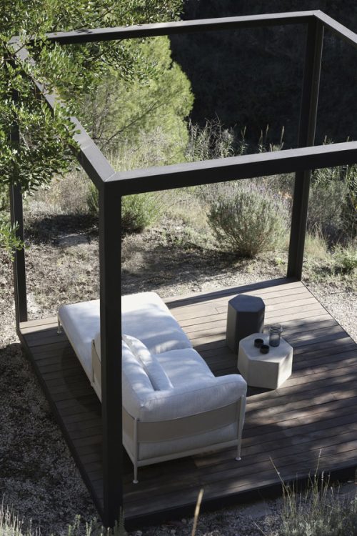 muebles de exterior - sofás - módulo chaise longue dcho. obi