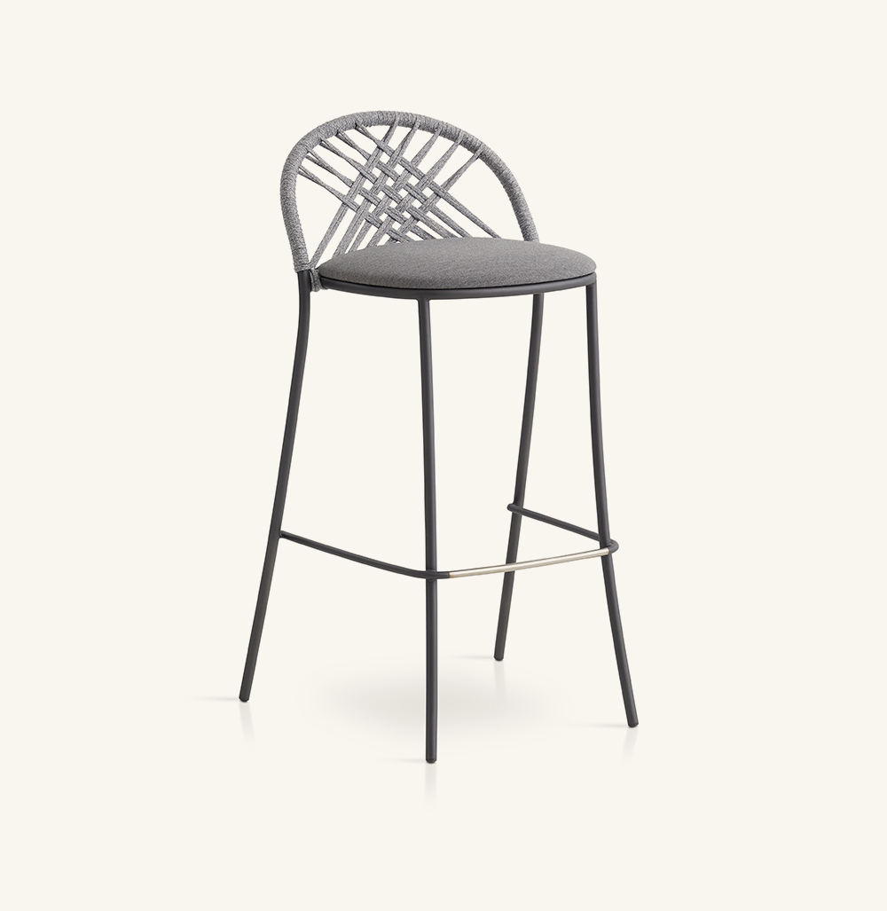 barstools - petale hand-woven bar stool