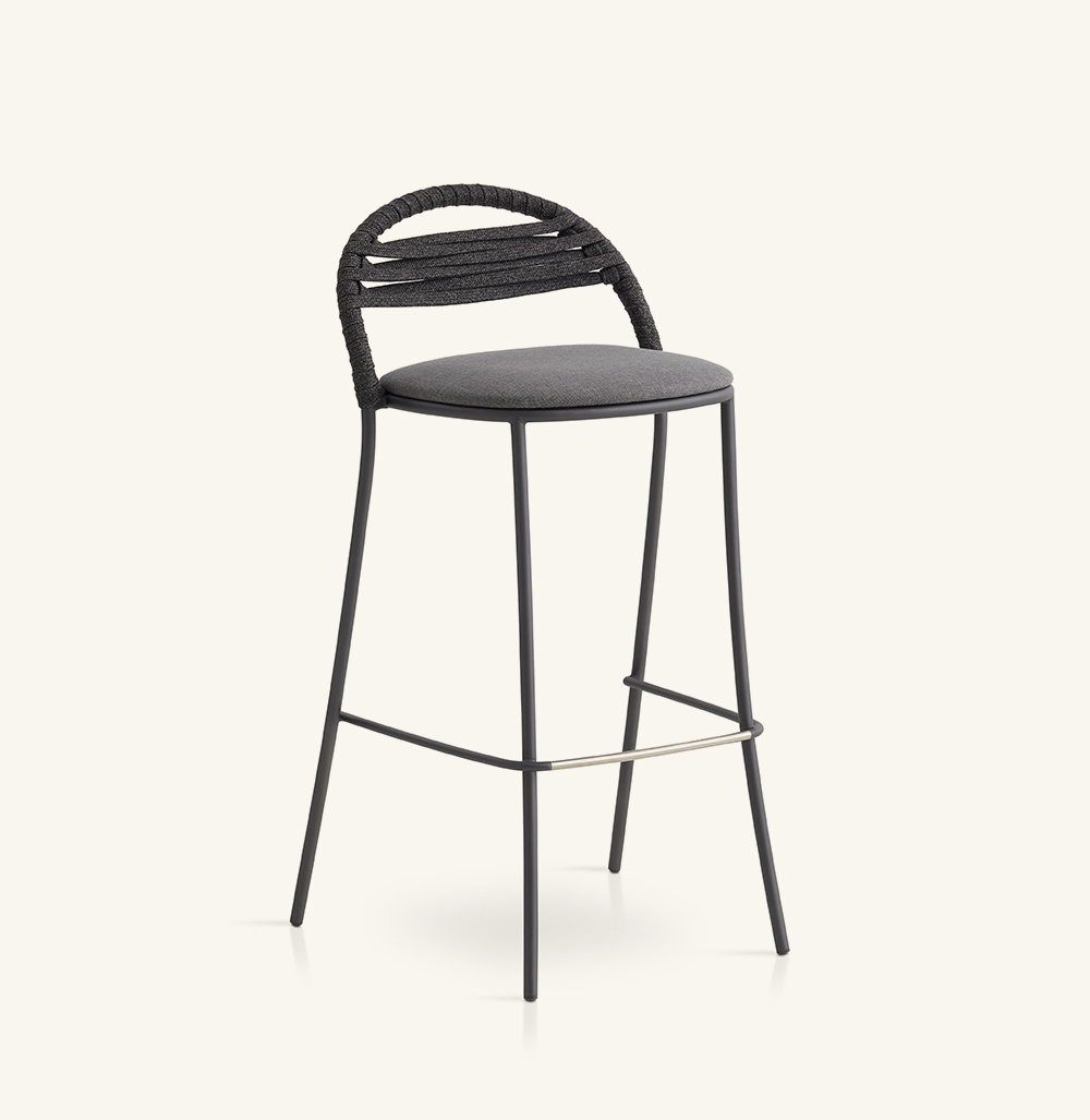 barstools - petale hand-woven bar stool