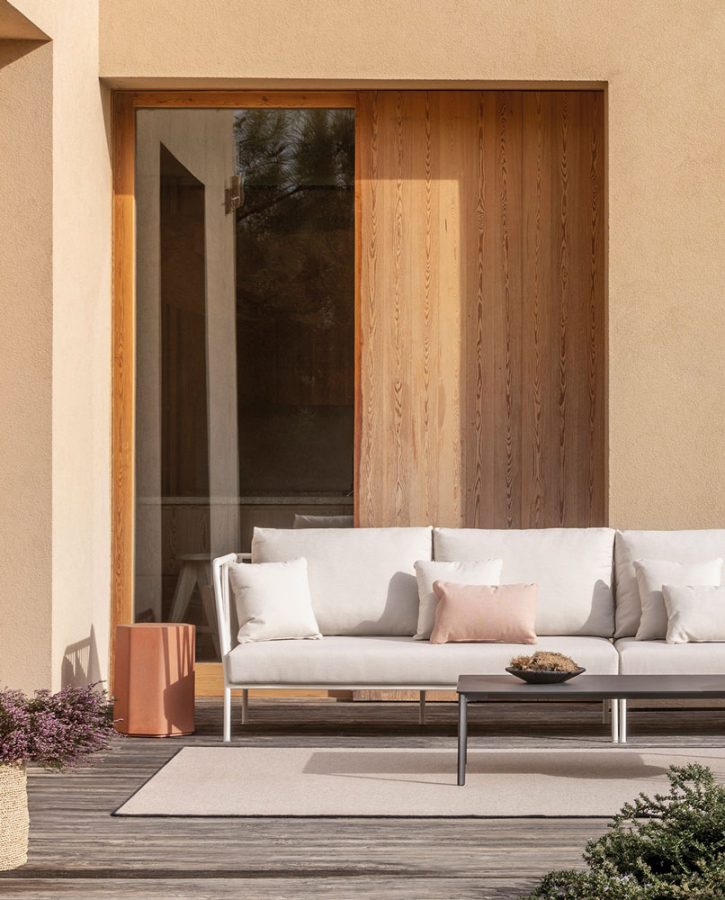outdoor collection - outdoor collection - nido hand-woven left side module