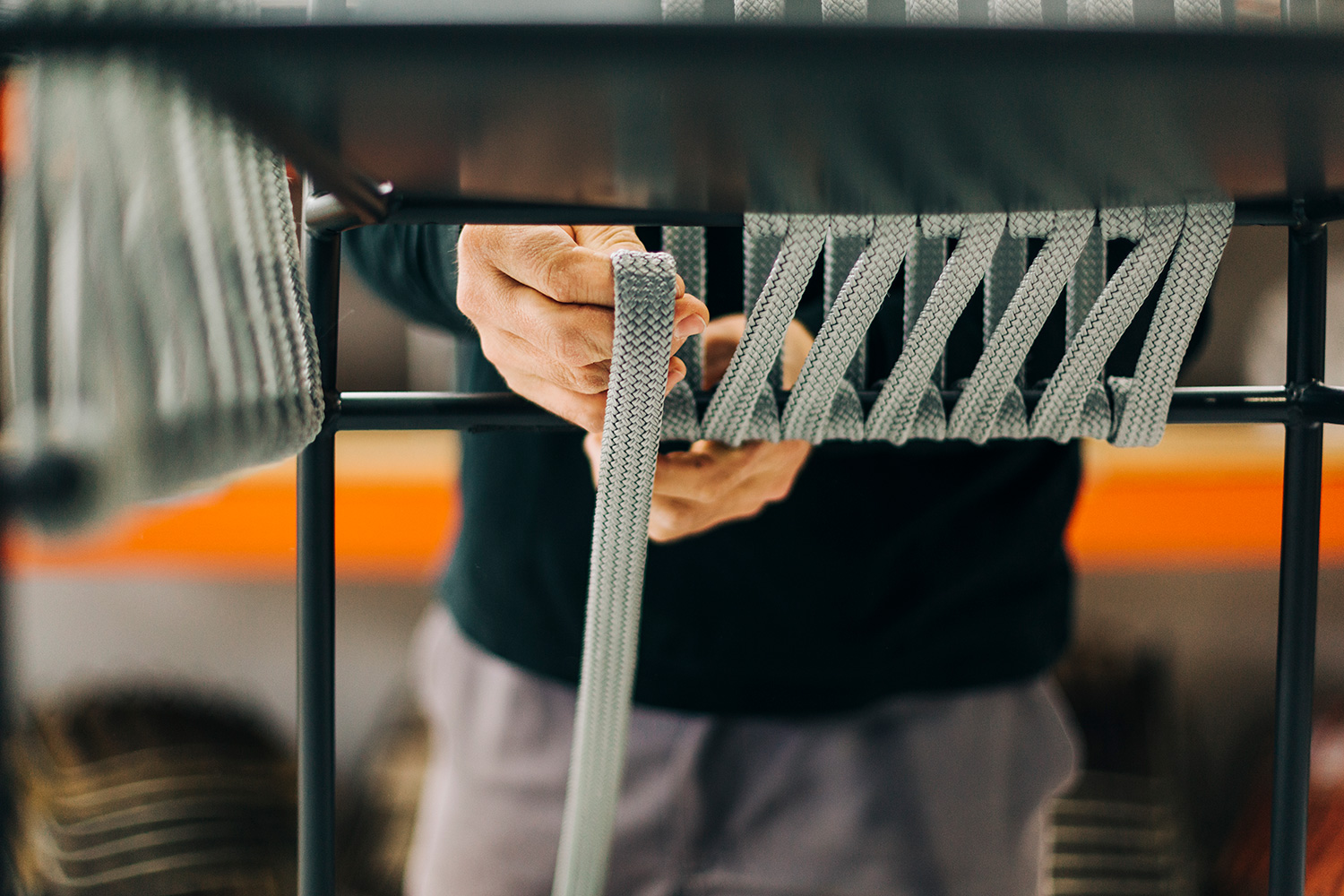 stories - crafted outdoor furniture: the magic of braiding rope