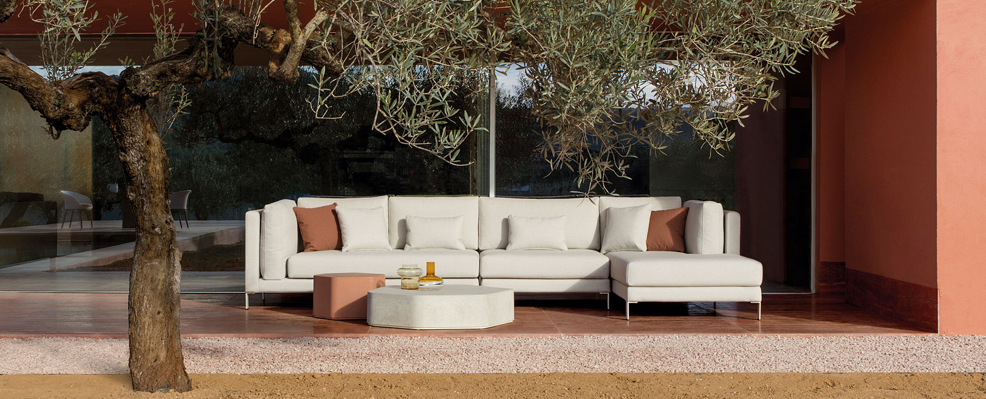 muebles de exterior - familia de muebles slim