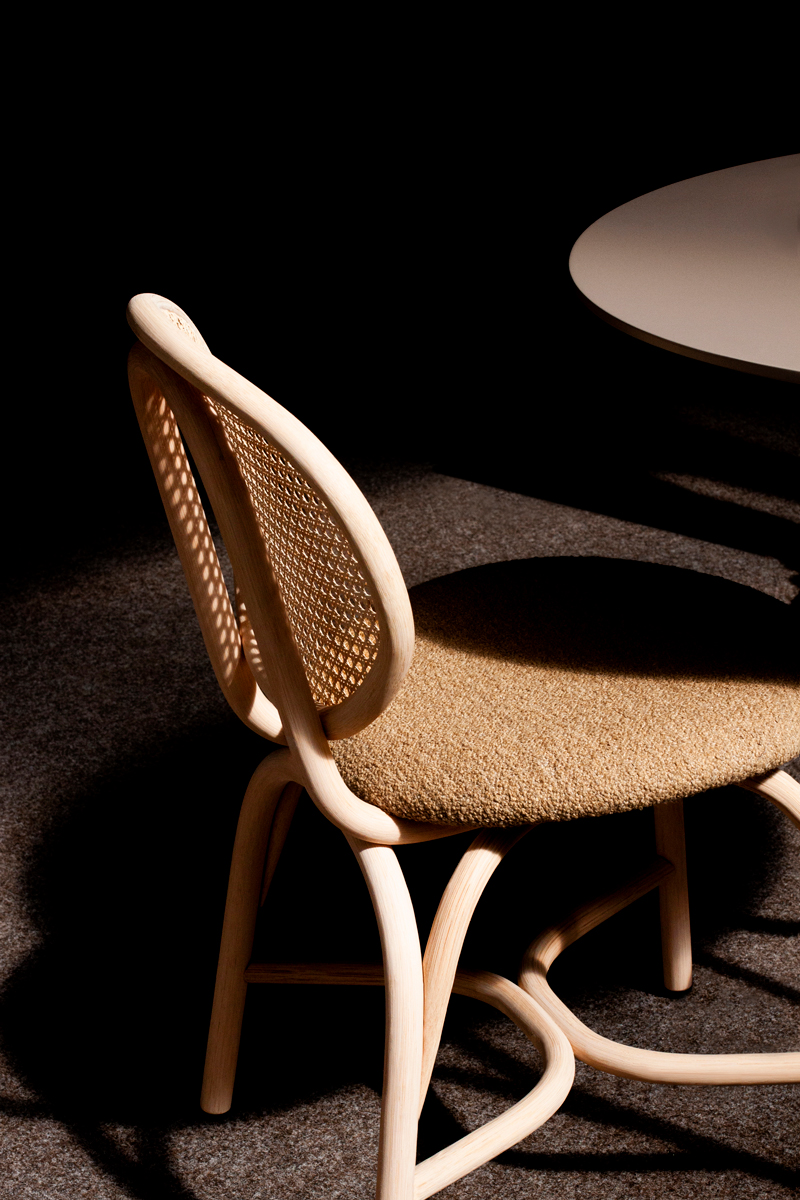 meuble d'intérieur - chaises - chaise tapissée loop