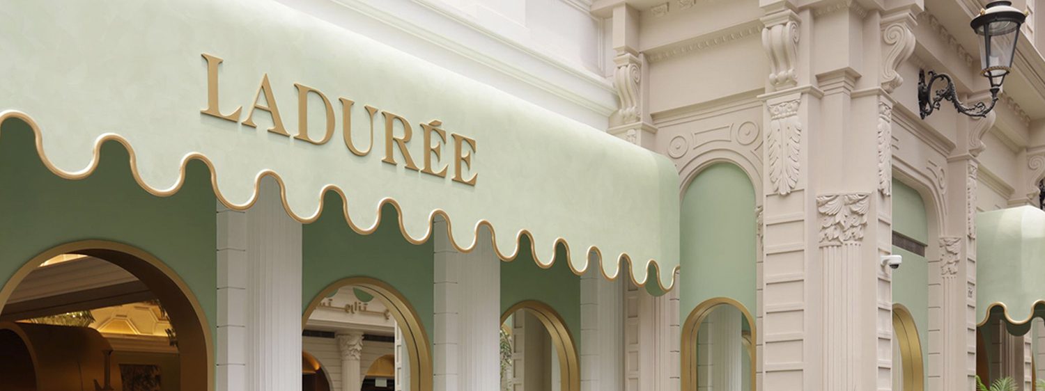 projects - indoor - mediterranean furniture and macarons in ladurée