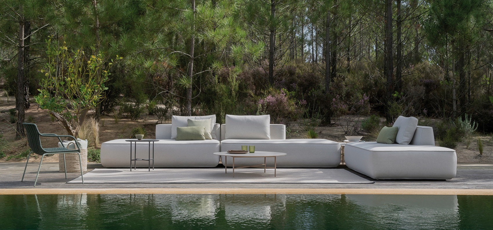 stories - pools love outdoor sofas