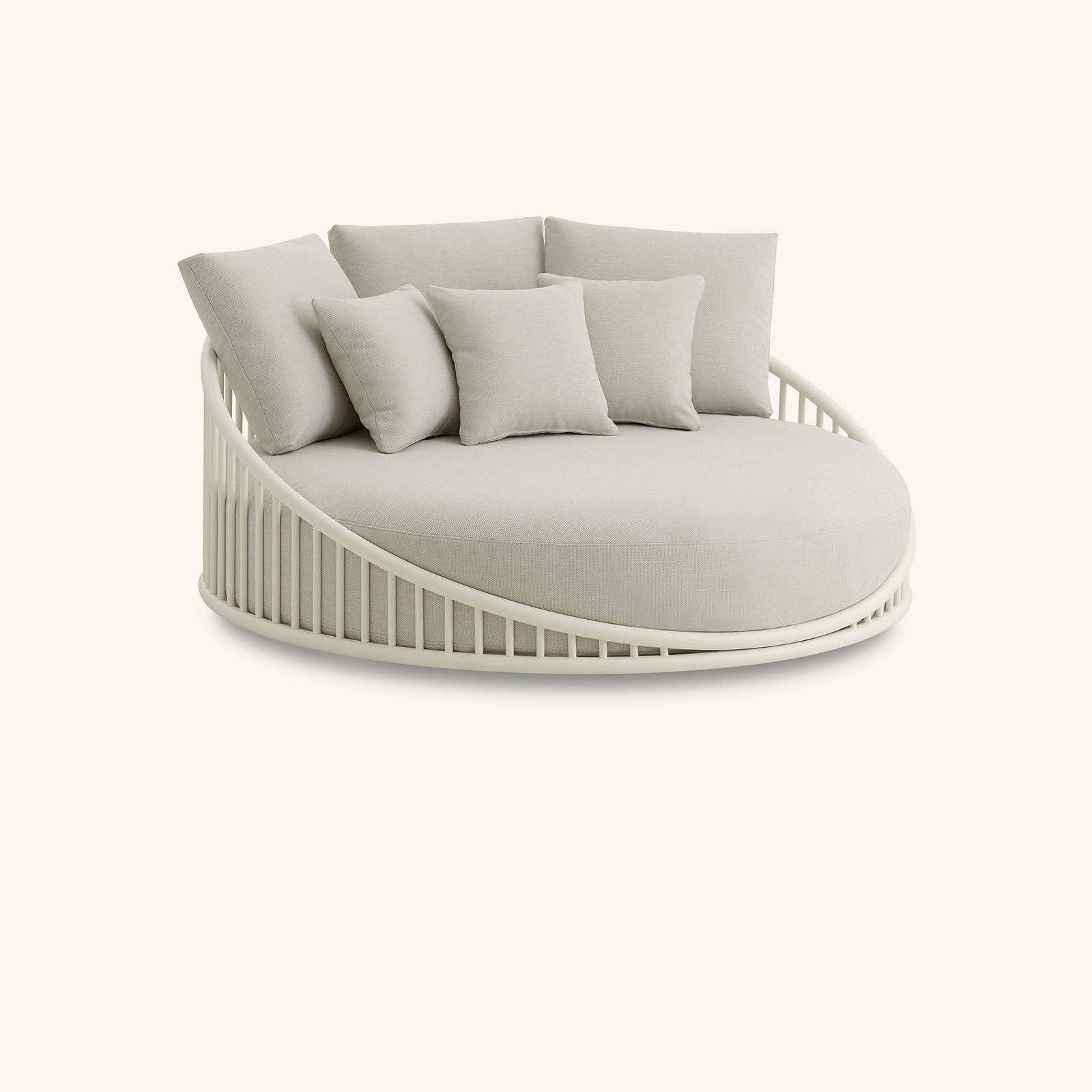 chaise longues - cask round daybed