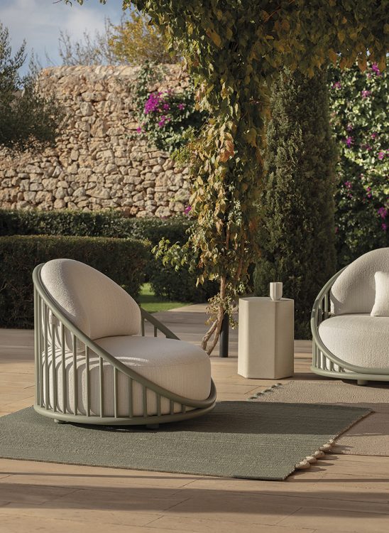 outdoor collection - luxury outdoor and garden armchairs - cask armchair