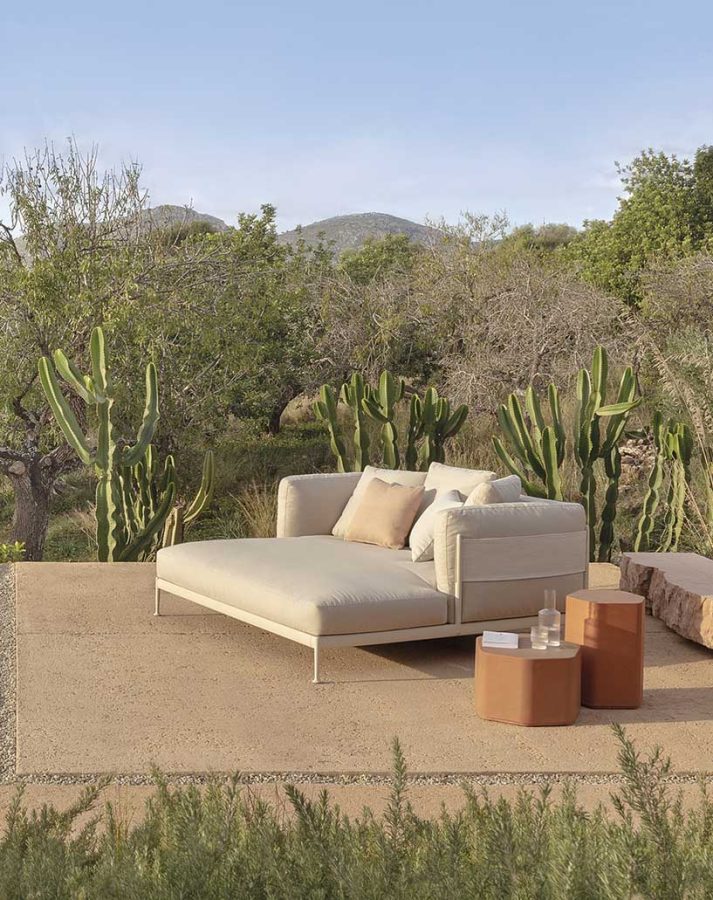 muebles de exterior - cama obi