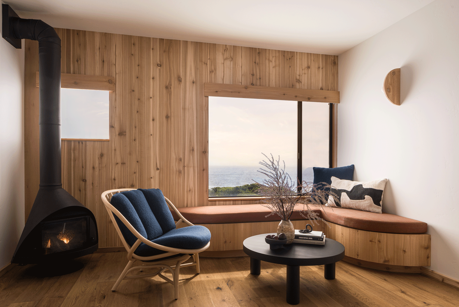 projets - projets d'intérieur - design et nature convergent au sea ranch lodge