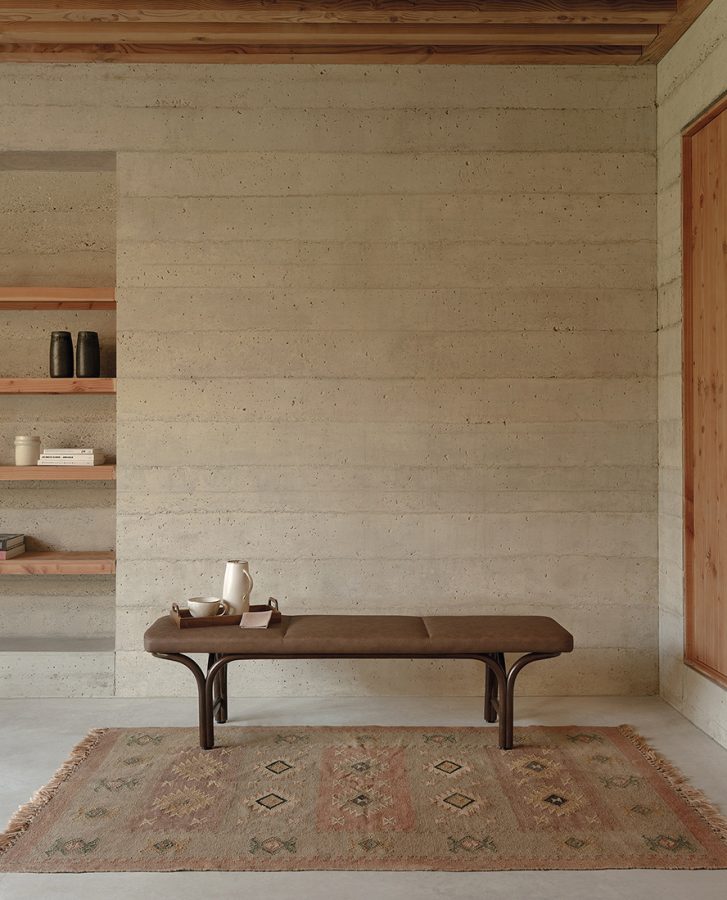 indoor collection - interior design furniture - 202 upholstered bench