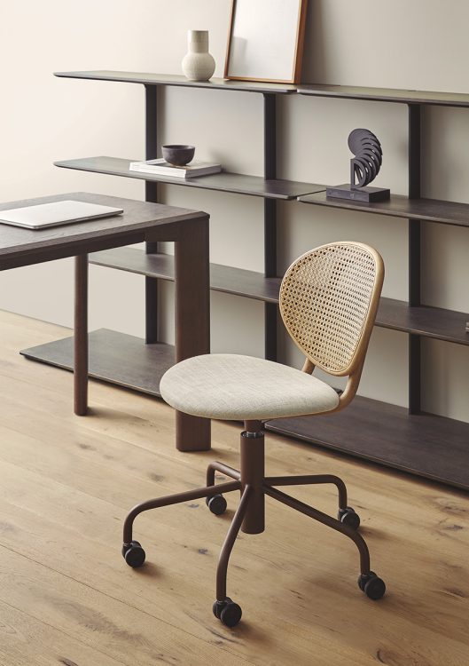 indoor collection - interior design furniture - loop swivel dining chair