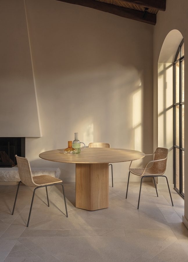 indoor collection - interior design furniture - talo indoor round dining table