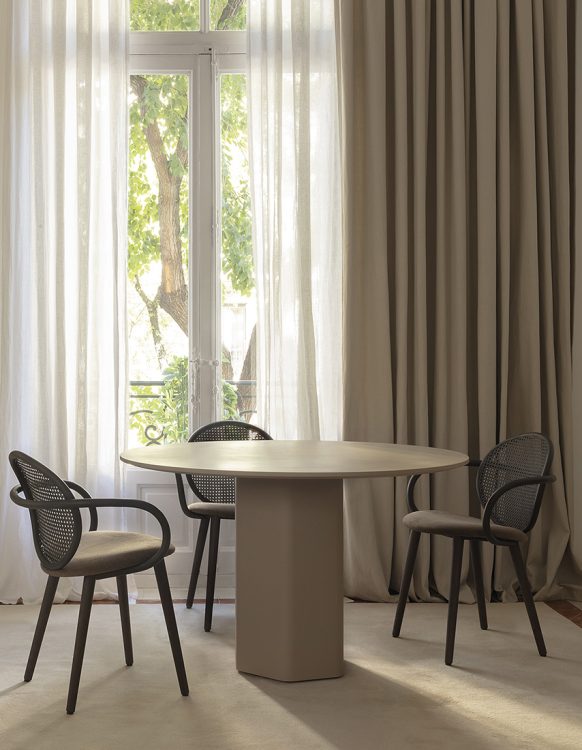 indoor collection - interior design furniture - talo indoor round dining table