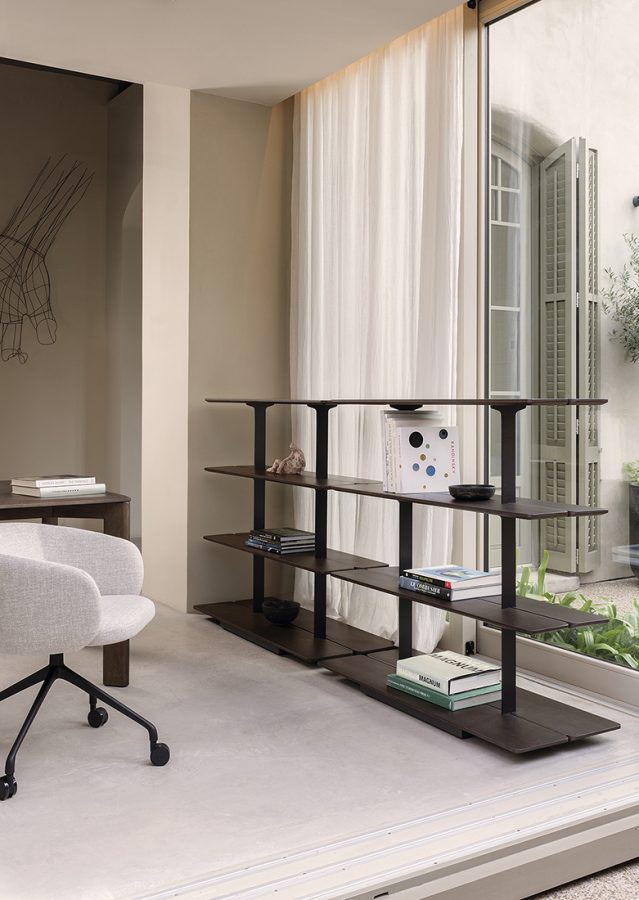 indoor collection - interior design furniture - team free standing shelf