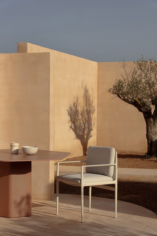 outdoor collection - outdoor design chairs - obi dining armchair