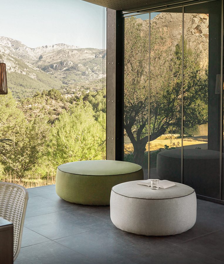 outdoor collection - outdoor collection - plump ottoman