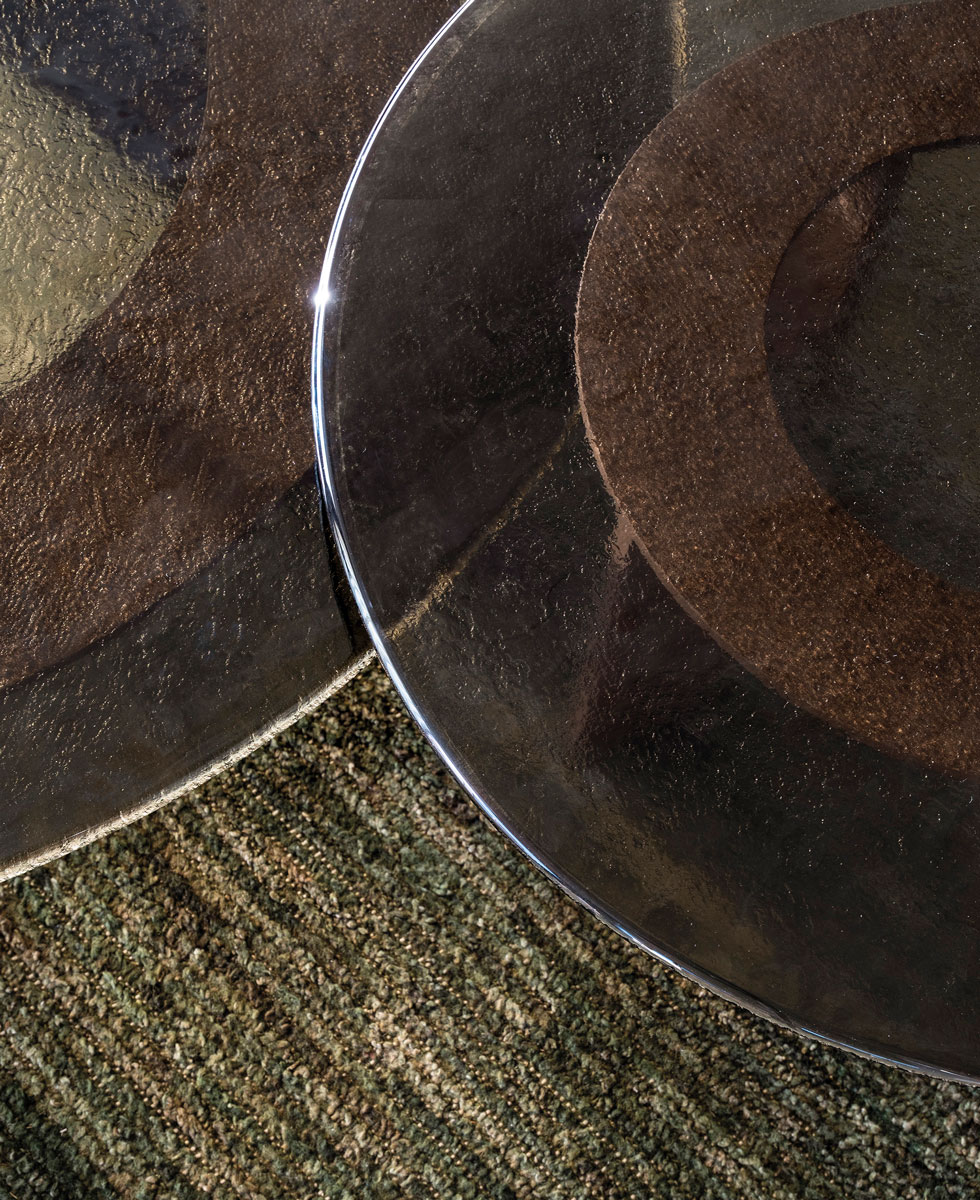 tables basses - table basse ronde leku