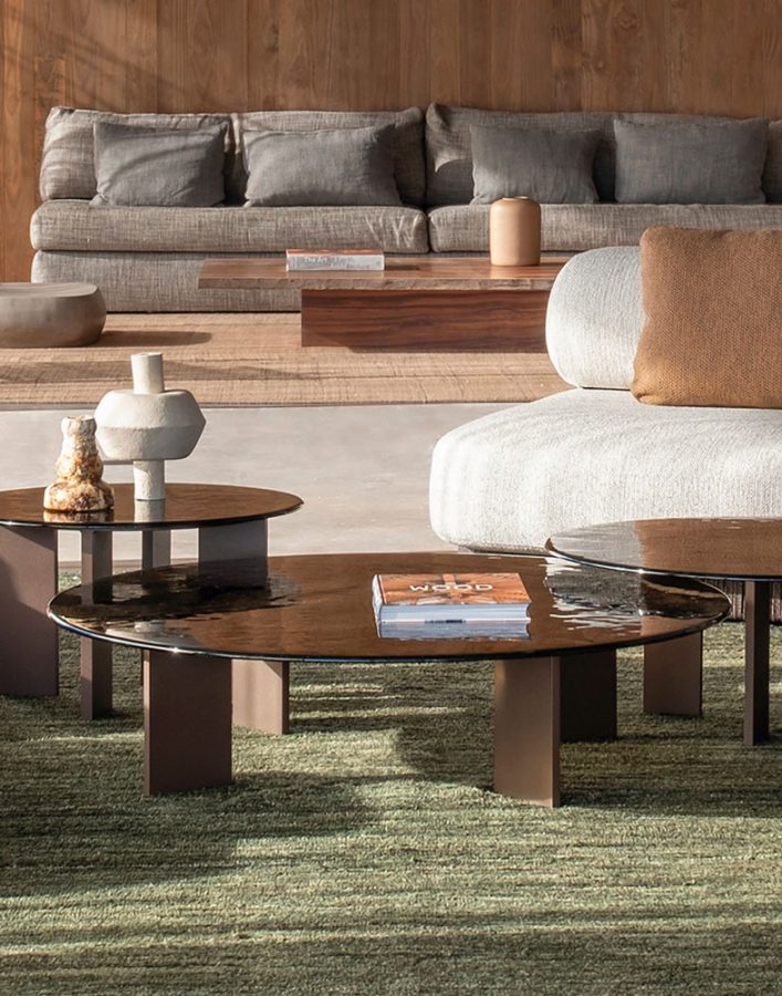 outdoor collection - outdoor design coffee tables - leku round coffee table