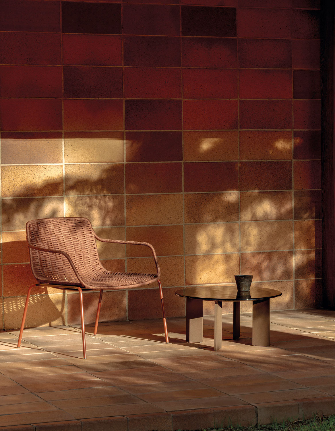 tables basses - table basse ronde leku