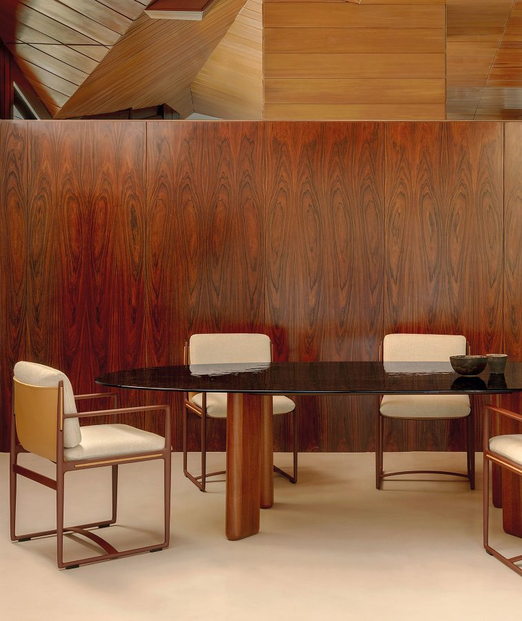 meuble d'extérieur - table ovale leku