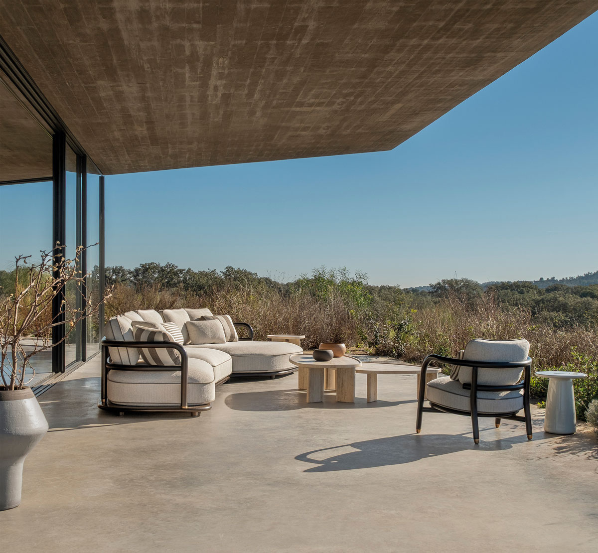 sofas - meridies right chaise longue module