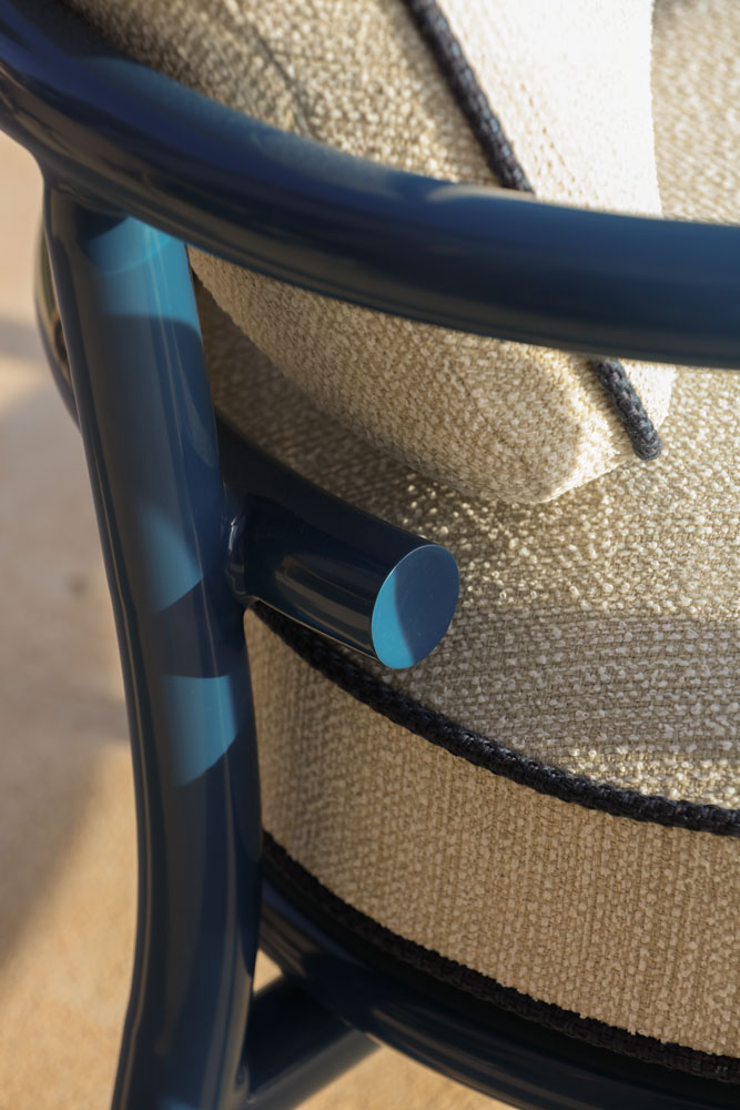 armchairs - meridies aluminium armchair