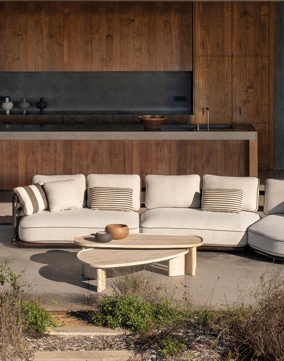 mesas de centro - centro triangular meridies