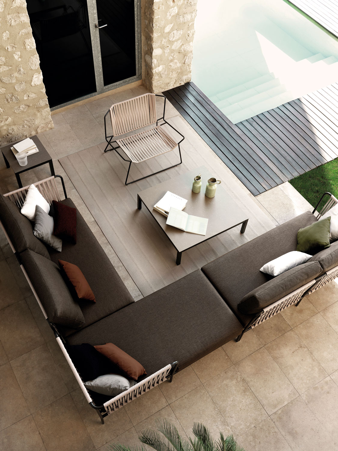 muebles de exterior - familia de muebles nido