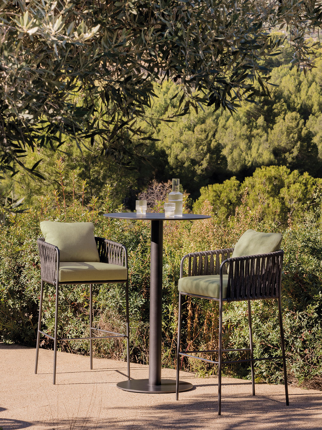 muebles de exterior - familia de muebles nido