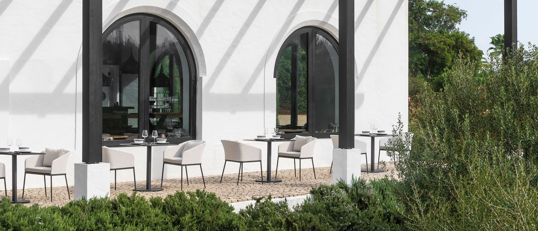 muebles de exterior - familia de muebles core basics