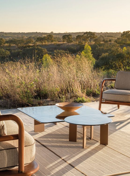 muebles de exterior - mesas de centro - centro cuadrado leku