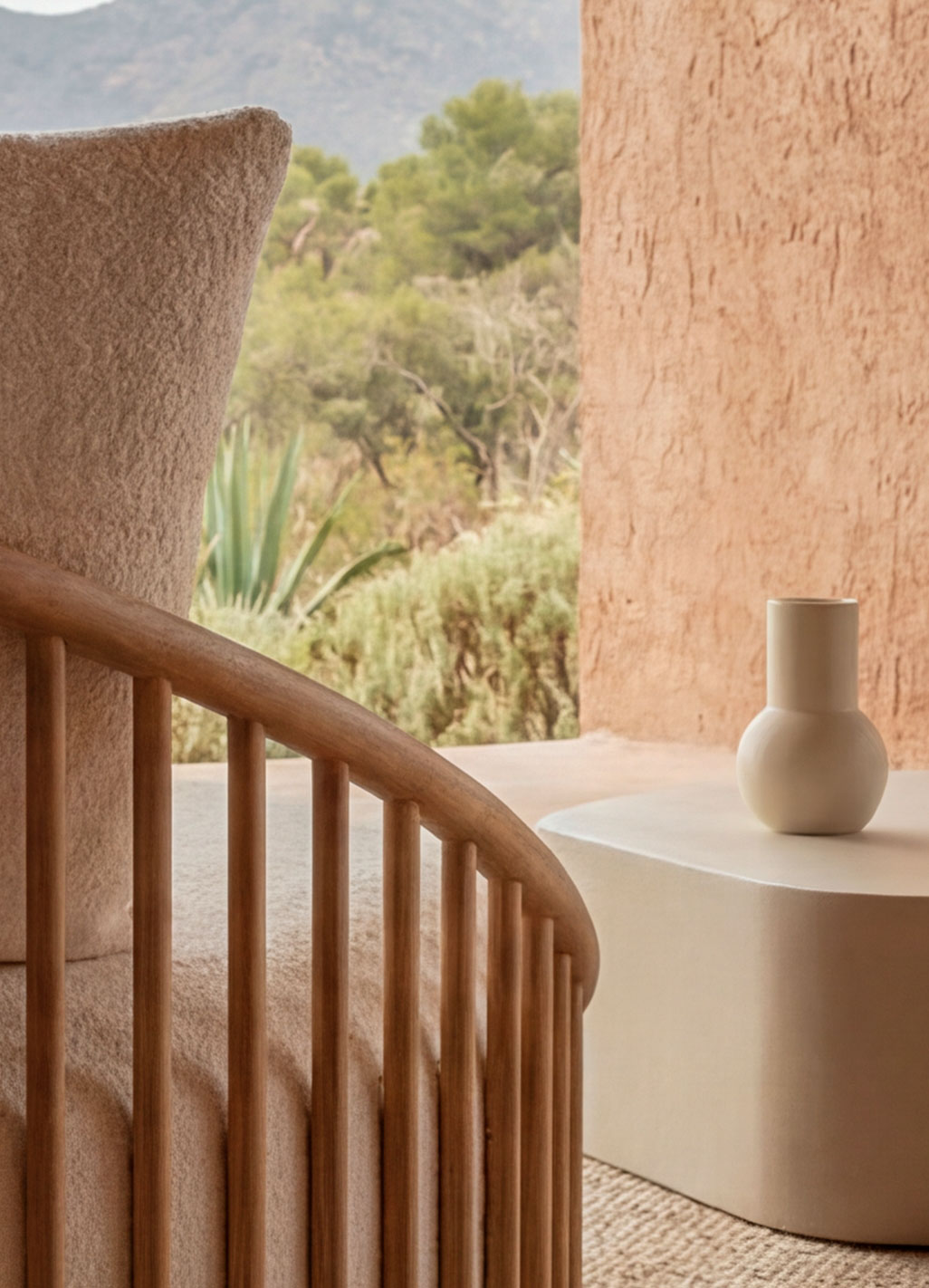 chaise longues - cask round daybed