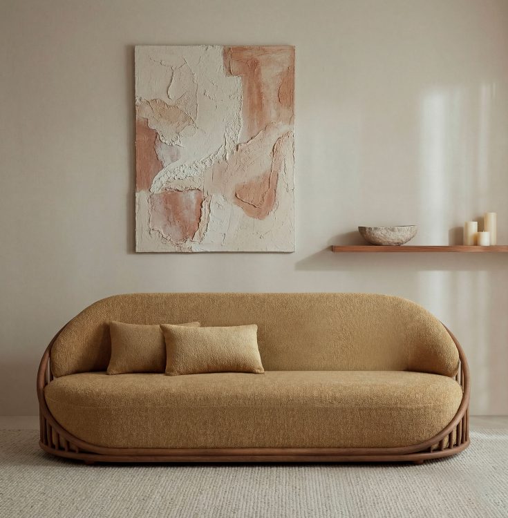 indoor kollektion - sofa 3 sitzer cask