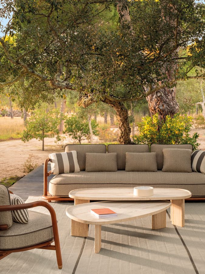 meridies: roberto lazzeroni reimagines rattan in wood — Expormim