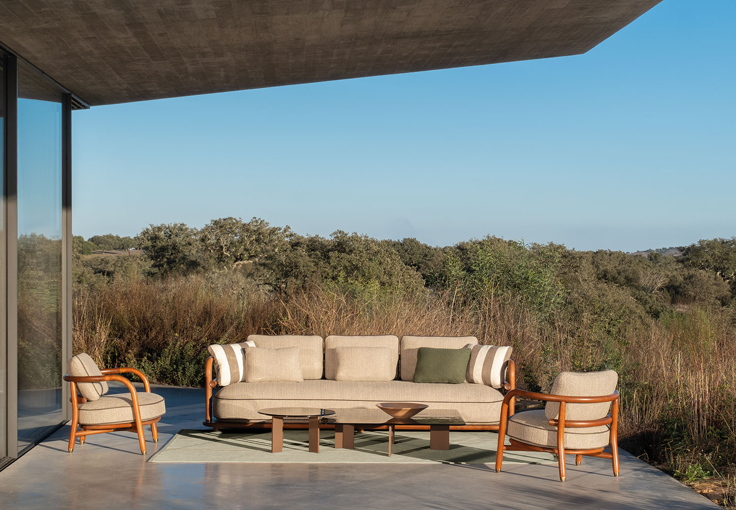 stories - meridies: roberto lazzeroni reimagines rattan in wood