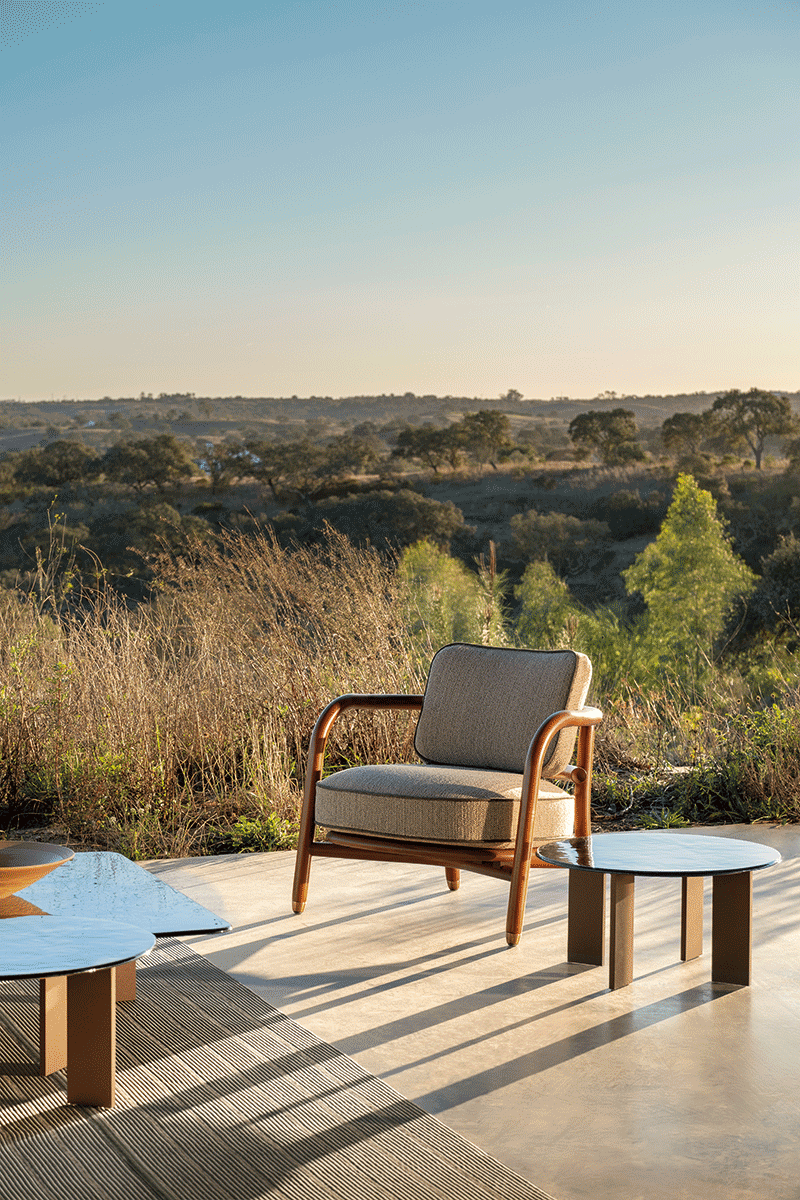 stories - meridies: roberto lazzeroni reimagines rattan in wood