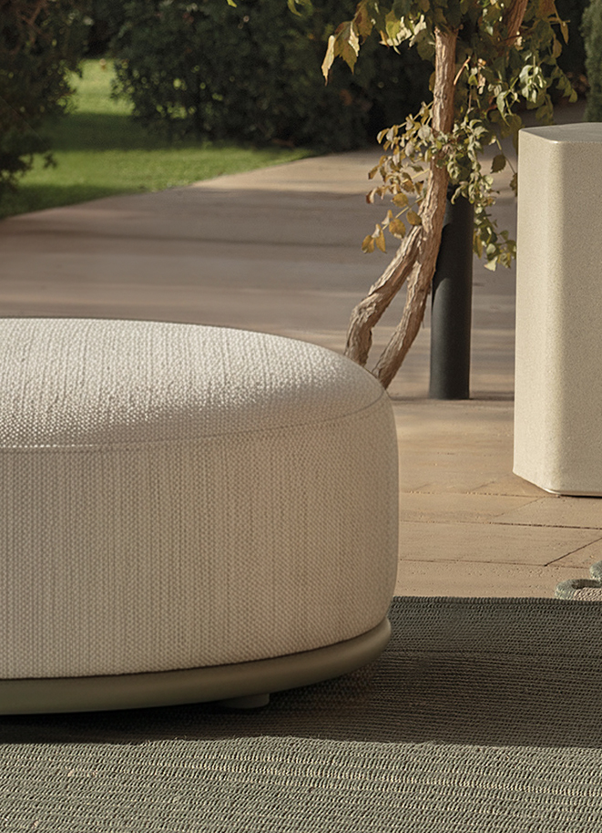 ottomans - cask ottoman