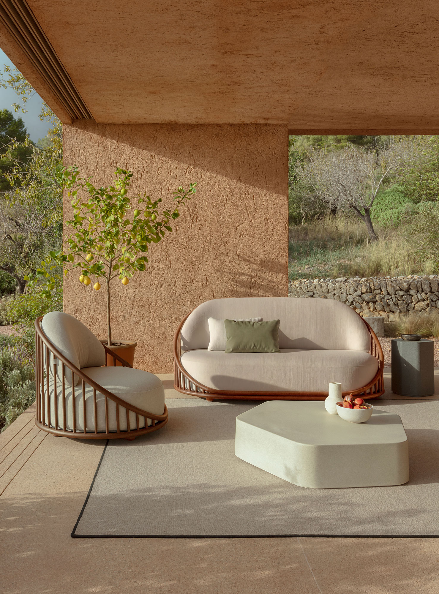 sofas - cask loveseat