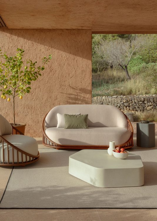 outdoor kollektion - sofa 2 sitzer cask