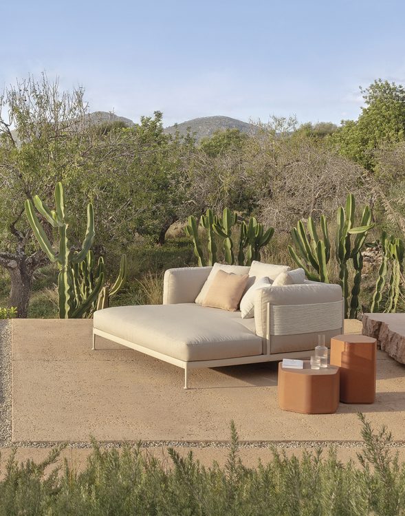 muebles de exterior - tumbonas - cama obi banda premium